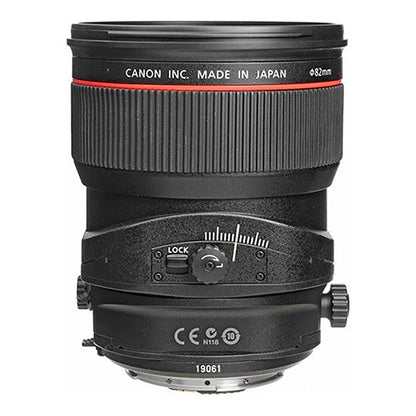 Lente Canon TS E24mm F/3.5L II Aumento Máximo 0,34x