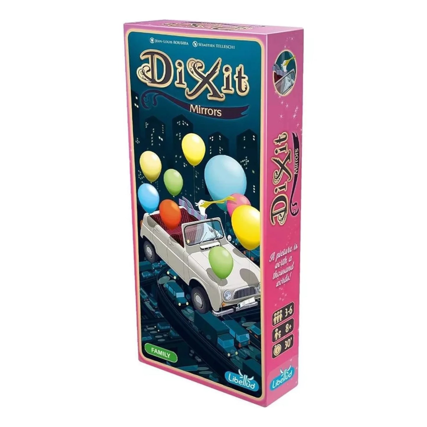 Expansión Juego de Mesa Libellud Dixit Base Dixit Mirrors +8