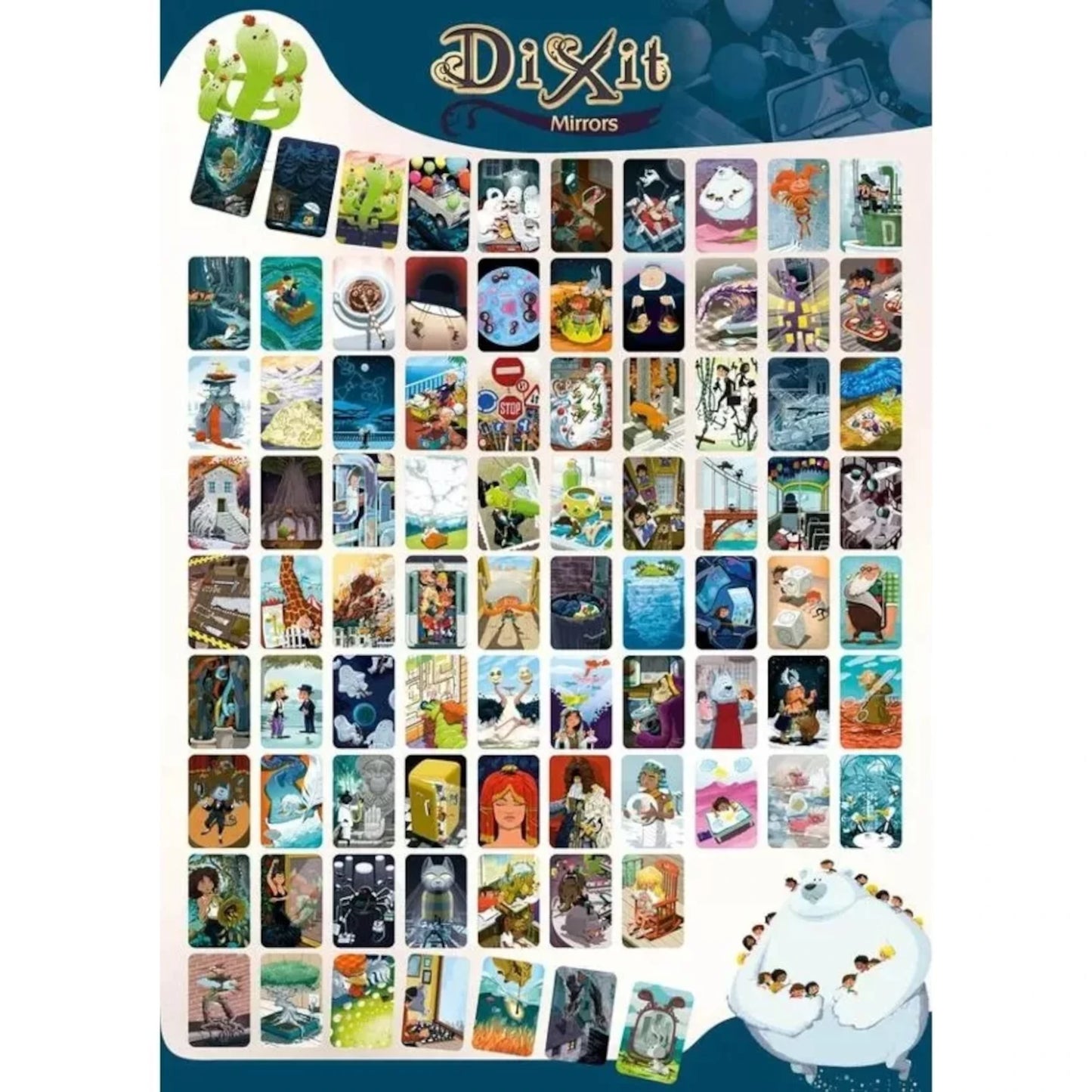 Expansión Juego de Mesa Libellud Dixit Base Dixit Mirrors +8
