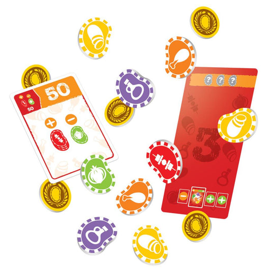 Juego de Mesa Asmodee Bolsa De Papitas Base +8