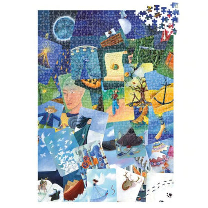 Puzle Libellud Dixit Blue MishMash 1000 Piezas +14