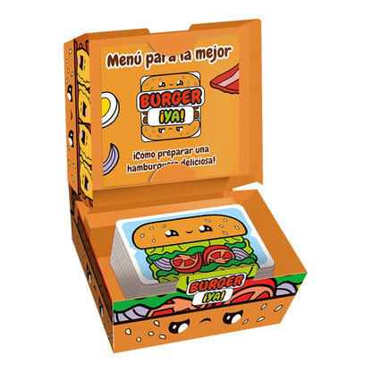 Juego De Mesa Asmodee Burger ¡Ya! +8