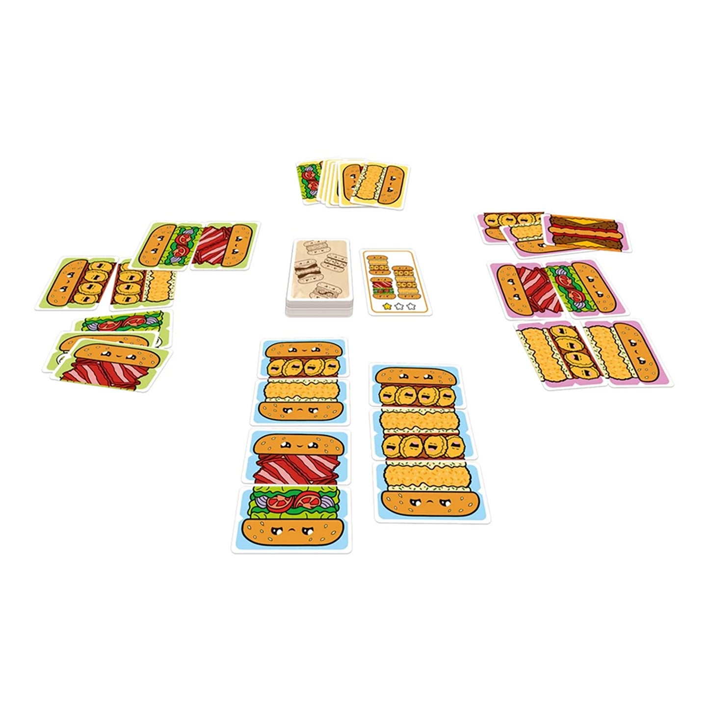 Juego De Mesa Asmodee Burger ¡Ya! +8