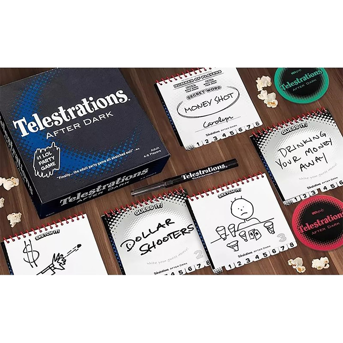 Juego De Mesa The OP Games Telestrations After Dark +18