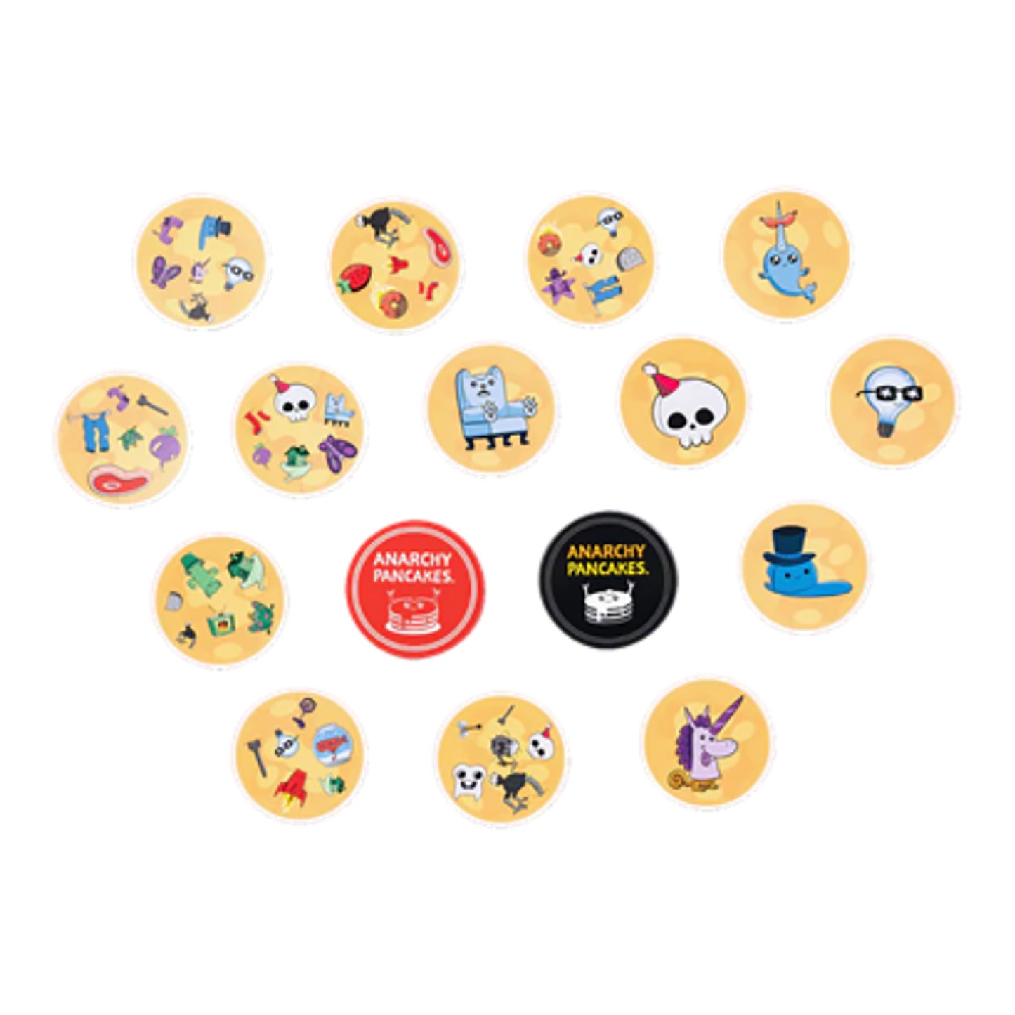 Juego De Mesa Exploding Kittens Dobble Anarchy Pancakes +8