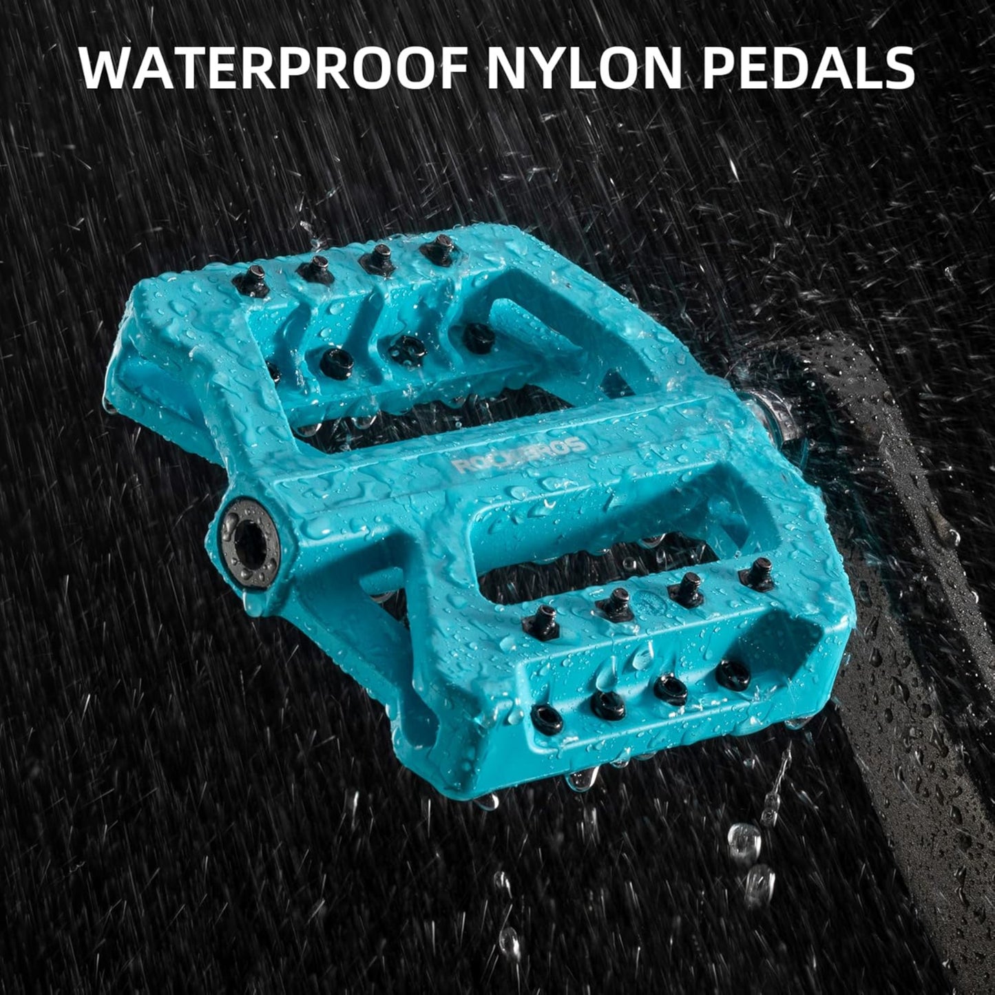 Pedales Para Bicicleta Mtb Antideslizantes Anchos