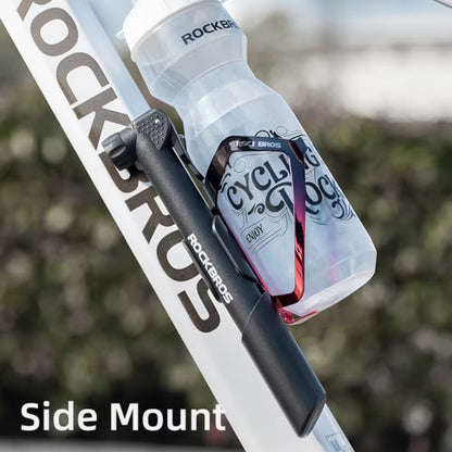 Inflador Para Bicicleta Rockbros Presta Schrader 80psi