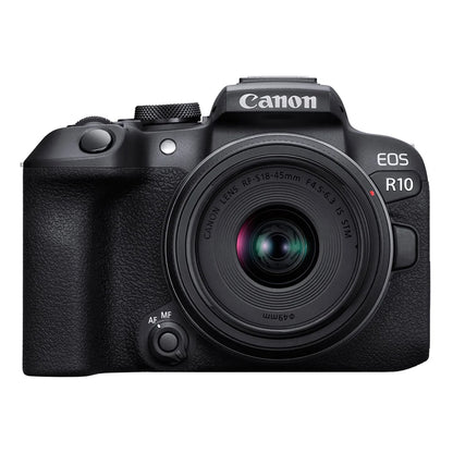 Cámara Digital Canon Eos R10 Mirrorless RF-S 18-45mm 24,2mp 4K