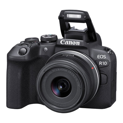 Cámara Digital Canon Eos R10 Mirrorless RF-S 18-45mm 24,2mp 4K