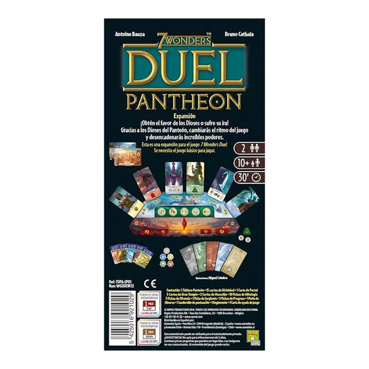 Juego De Mesa Asmodee 7 Wonders: Duel Pantheon +10