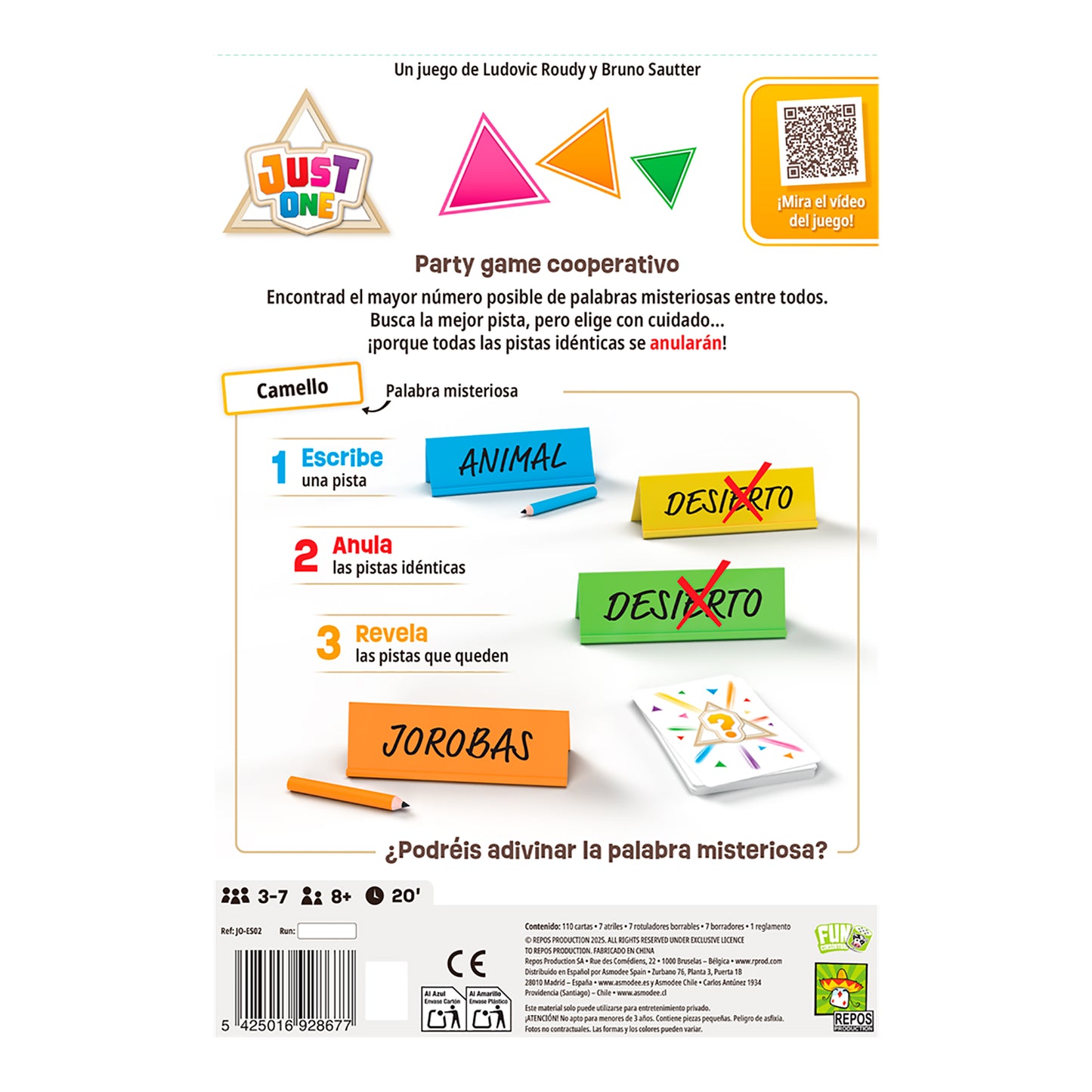 Juego De Mesa Asmodee Just One +8