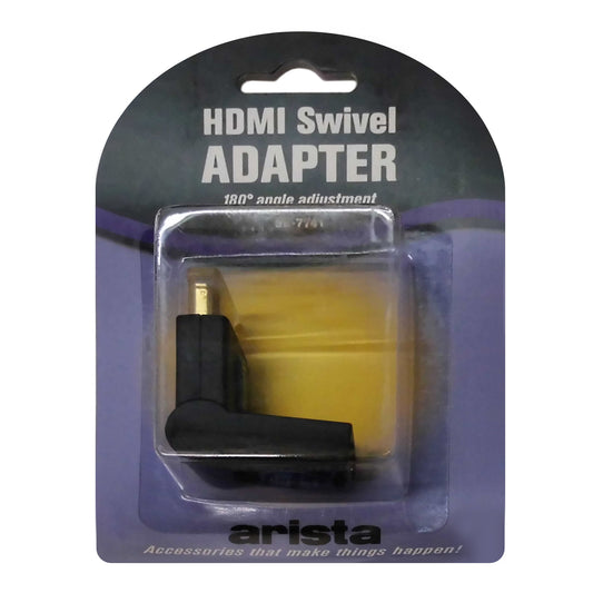 Adaptador Hdmi Swivel Giratorio 180º Admite 1080p/720p