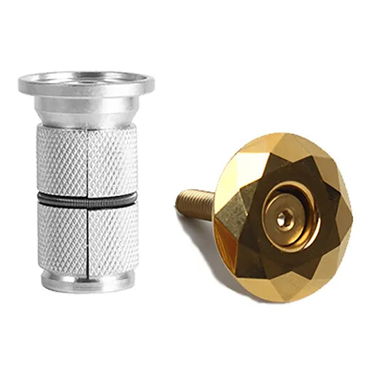 Tornillo De Expansión Con Horquilla Para Bicicleta Dorado