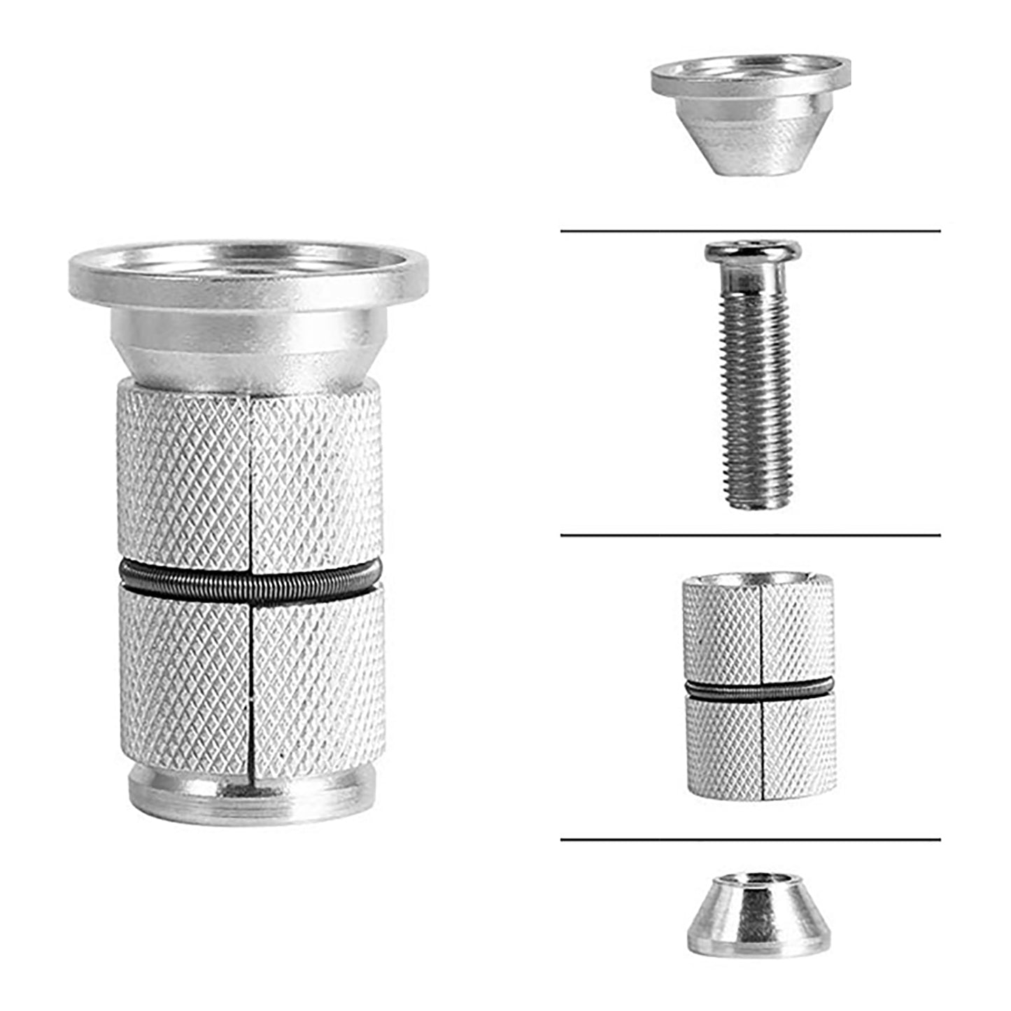 Tornillo De Expansión Con Horquilla Para Bicicleta Dorado