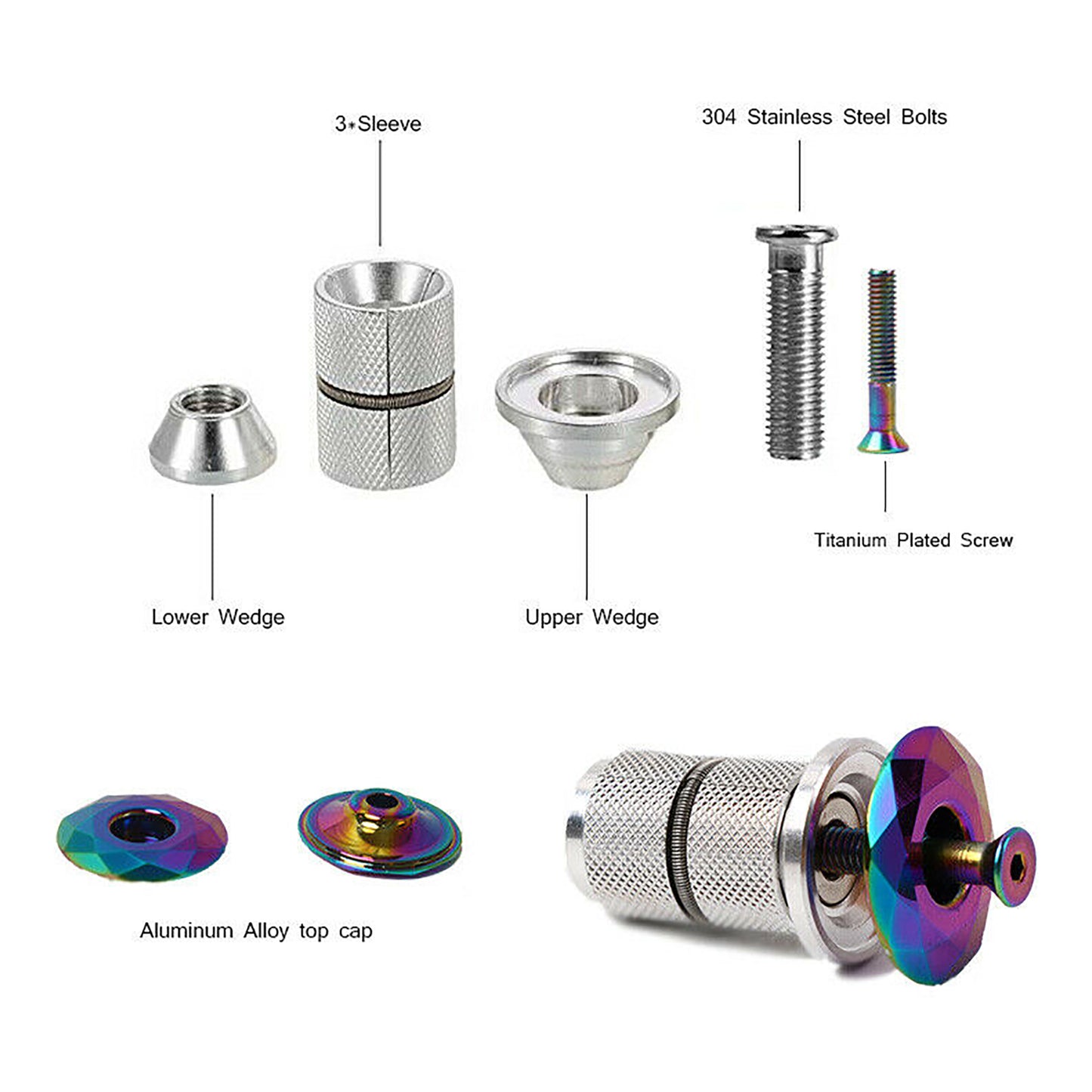 Tornillo De Expansión Con Horquilla Para Bicicleta