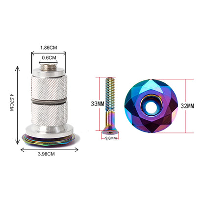 Tornillo De Expansión Con Horquilla Para Bicicleta Dorado