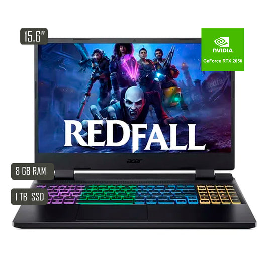 Notebook Gaming Acer Nitro 5 15.6" I5  8GB 1T Nvidia RTX2050