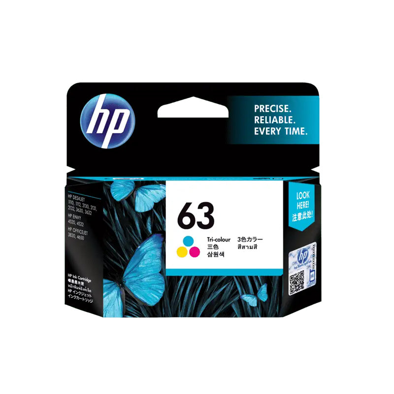 Cartucho original HP 63 color