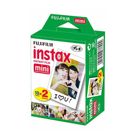 Cartucho Para Cámara Instantánea Fuji 2 rollos 10 fotos c/u