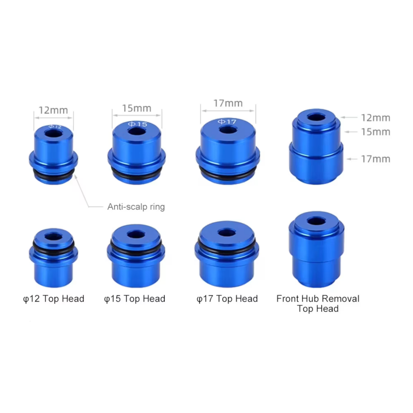 Kit Herramientas De Extracción Toopre Rodamientos Mazas 28Pcs