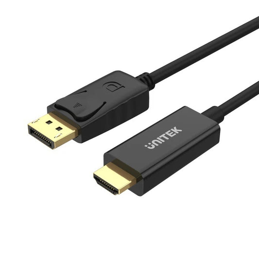 Cable Unitek DisplayPort a HDMI 1.8M Y-5118CA
