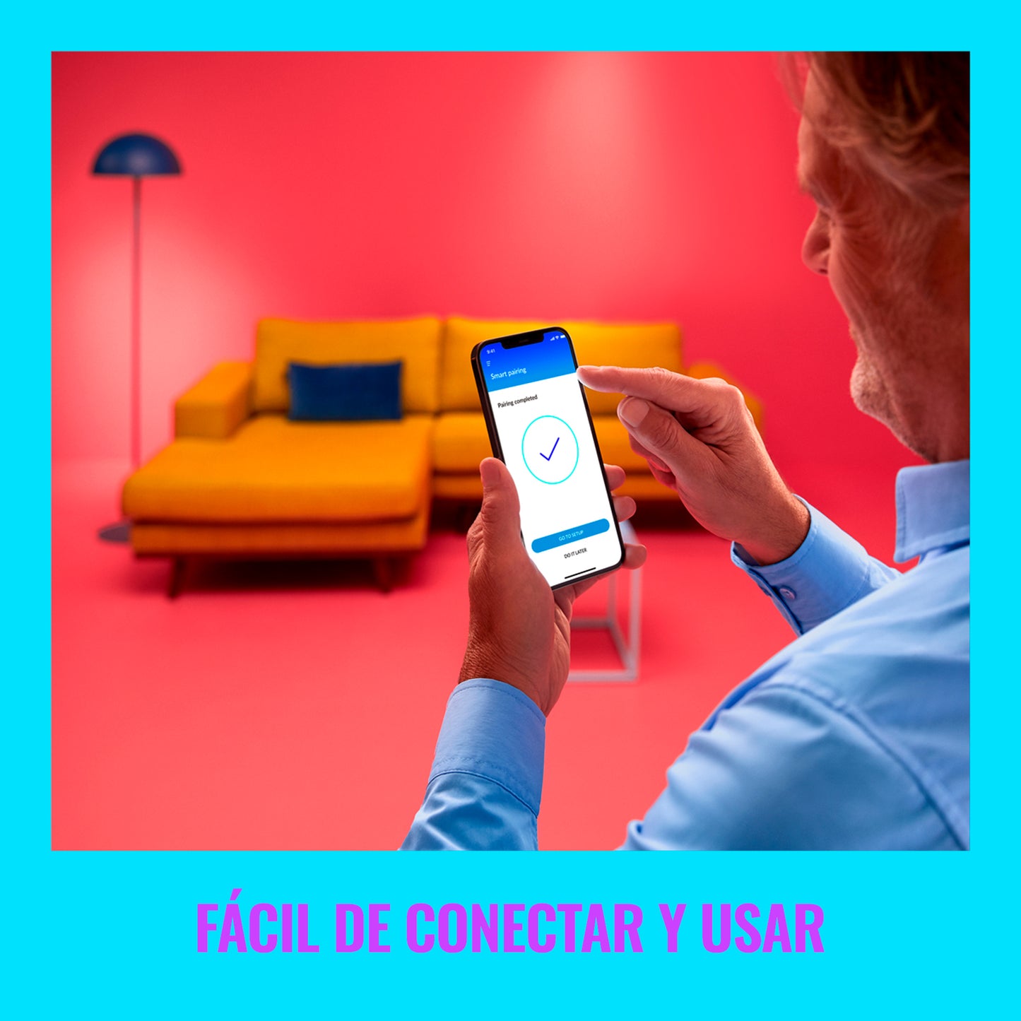 Lámpara Led Empotrable Philips Wiz 16W Blanco Y Color