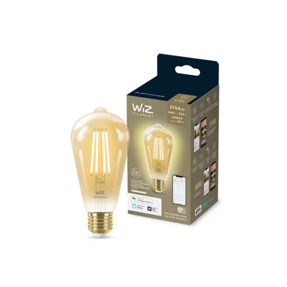 Lámpara Led Inteligente Philips Wiz 7W E27 Ámbar