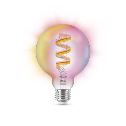 Lámpara Led Inteligente Philips Wiz 6,3W G95 E27 Blanco Y Color