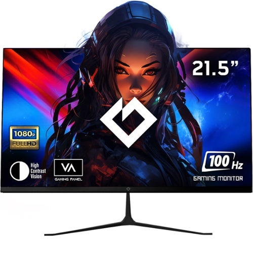 Monitor Gamer Gravity de 21,5" Full HD VGA HDMI 100 Hz