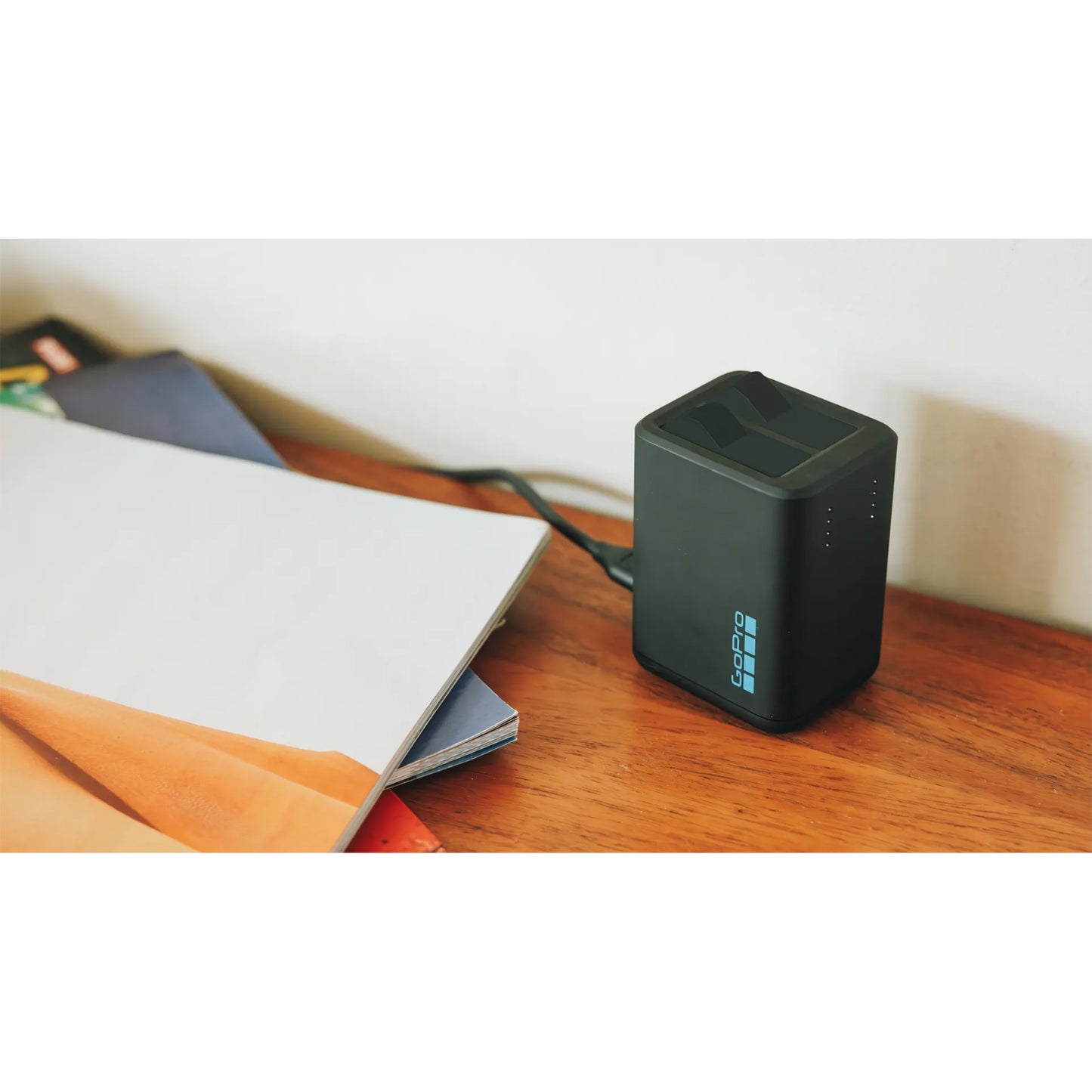 Cargador Doble Gopro AEDBD-201 Para Hero 13 Black