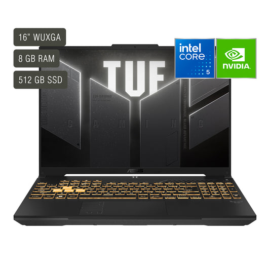 Notebook Gamer Asus Tuf 16'' Core 5 8gb 512gb Win11 Rtx3050