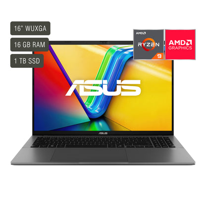Notebook Asus Vivobook 16'' Ryzen 9 16gb 1tb Win11