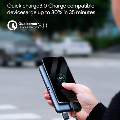 Powerbank Aukey 10000mah 1 Usb C / 1 Usb A