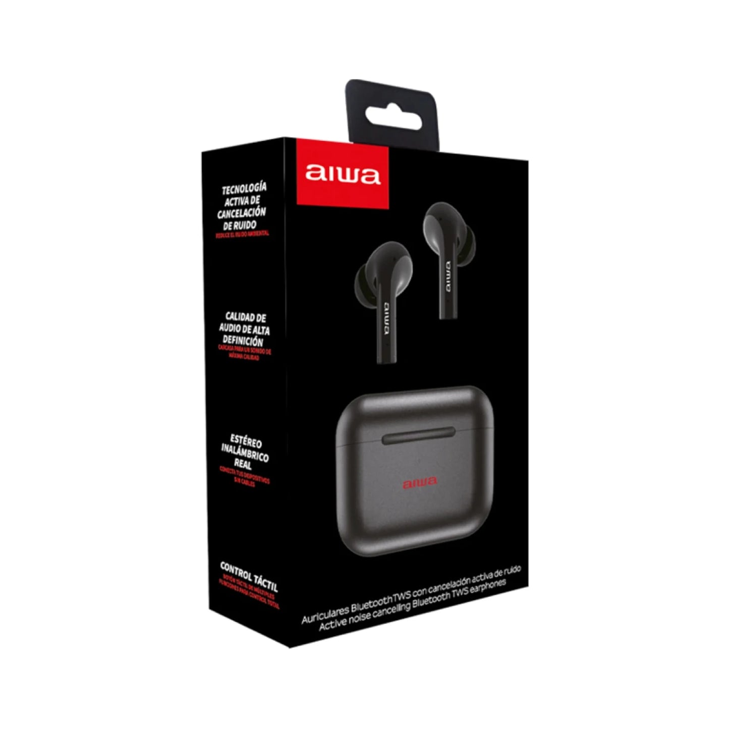 Auriculares Inalámbricos Bt Aiwa Aw30anc Ipx4 Tws Llamadas
