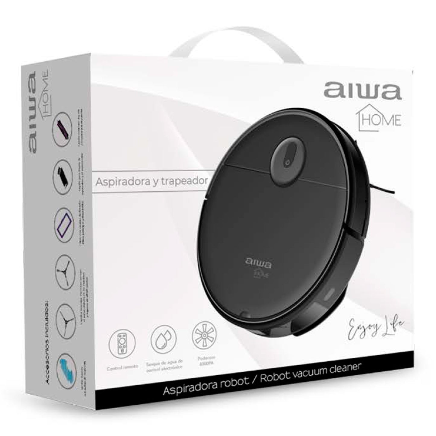 Aspiradora y Trapeador Robot Awami5 4000pa Control Remoto