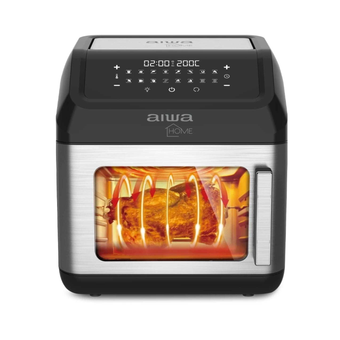 Freidora Sin Aceite Aiwa Aw-ot12 200°c 12L 1500w