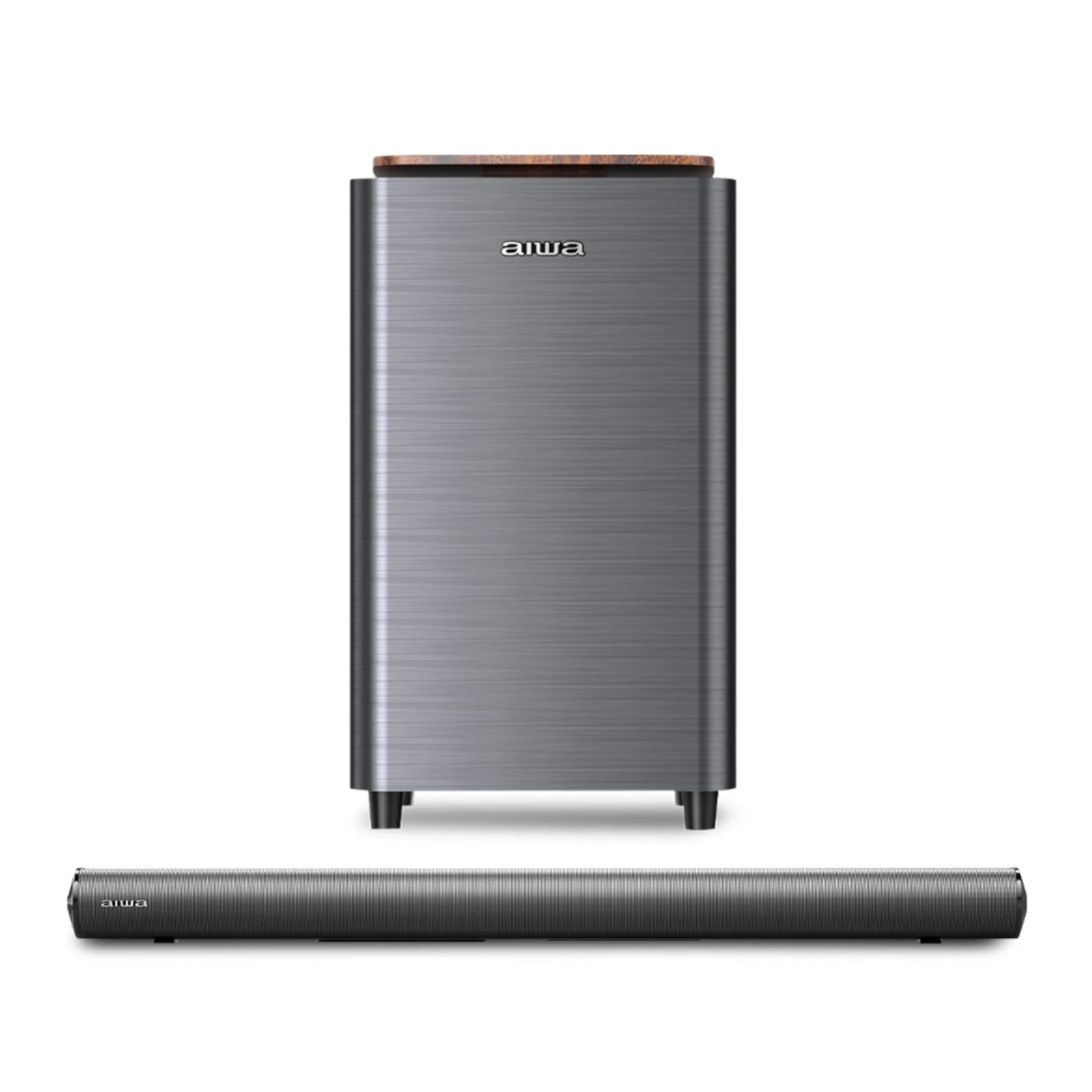 Barra De Sonido + Subwoofer Aiwa Awsbh23ww 160w