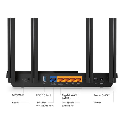 Router Inalámbrico Tp-Link Archer Ax55 Pro Doble Banda Wi-Fi 6 Ax3000