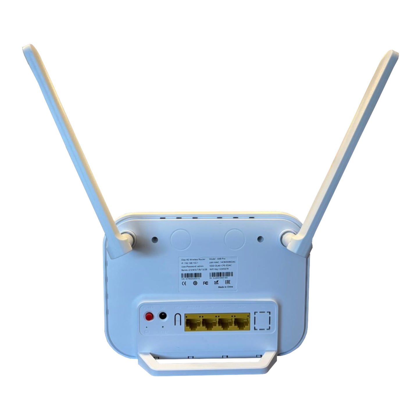 Router Portátil 4g Wifi Olax Ax8 Pro 150/50Mbps 5000mAh