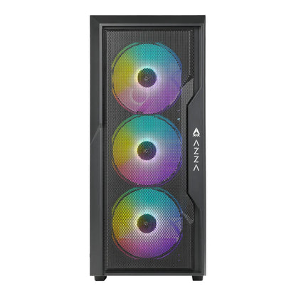 Gabinete Gamer Azza Fighter Csaz-290 Ventana Vidrio Templado