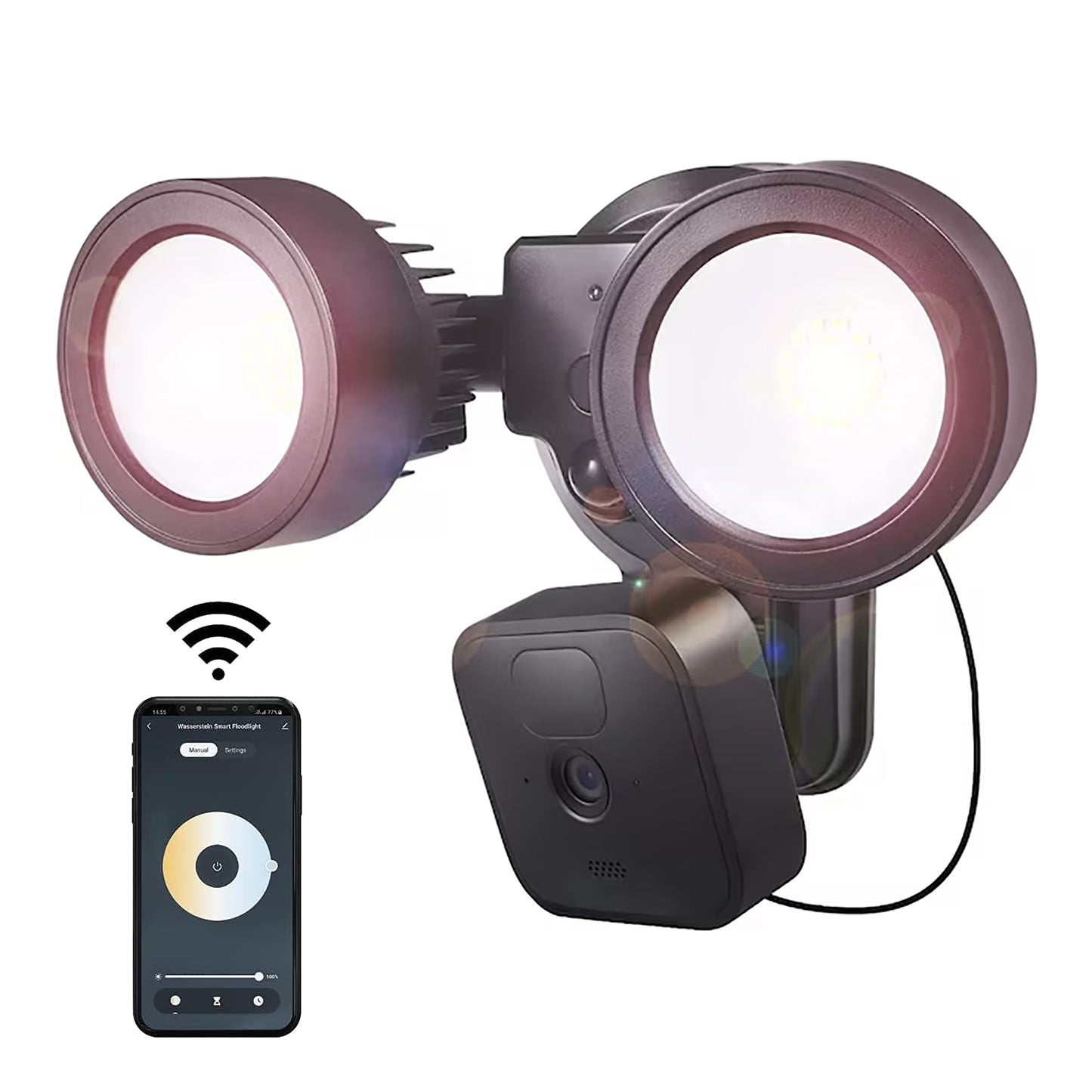 Reflector Inteligente Para Blink Outdoor Wasserstein 1500 Lúmenes