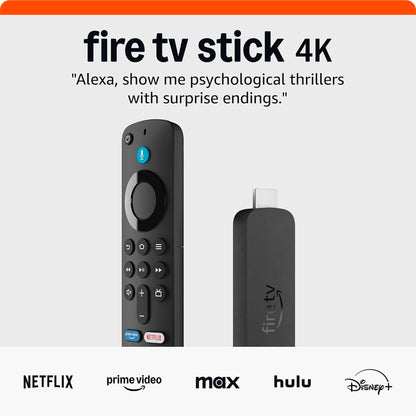 Amazon Fire Tv Stick 4K Gen2 Control Remoto Alexa