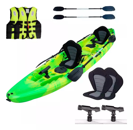 Kayak Vicking Happines III p/ 2 pers. c/acc. colores varios