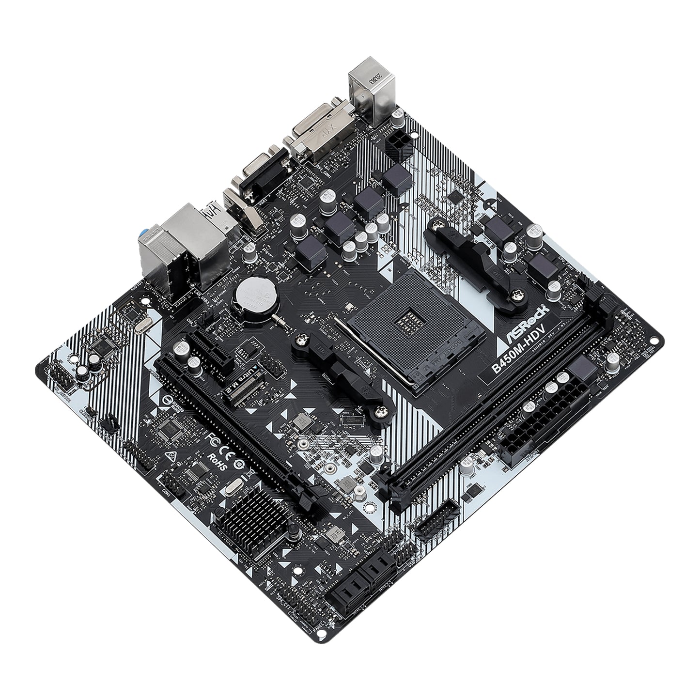 Tarjeta Madre Asrock B450M-HDV R4.0 Socket AM4