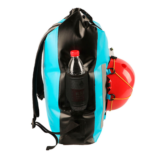 Mochila Marjaqe Impermeable Reflectante 30l Azul