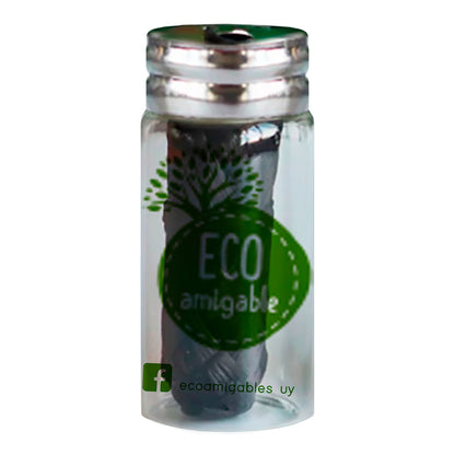 Hilo Dental Ecológico De Carbón De Bambú 30m