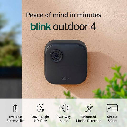 Cámara Ext Blink Outdoor 4 Camera 1080p Sync Module Core