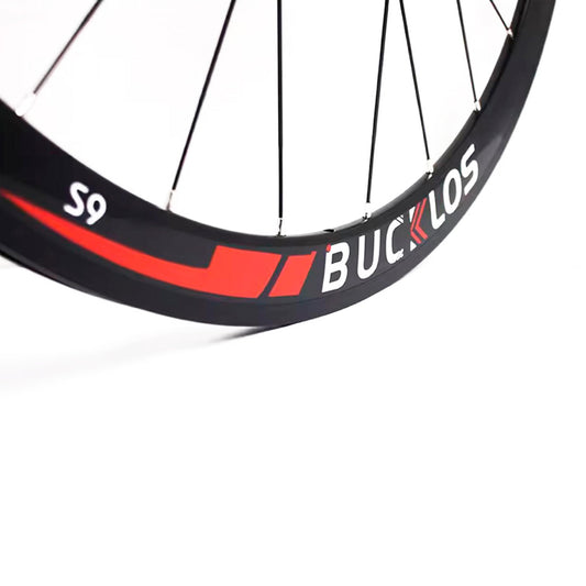 Par De Ruedas De Aluminio Bucklos 40mm 24 Rayos