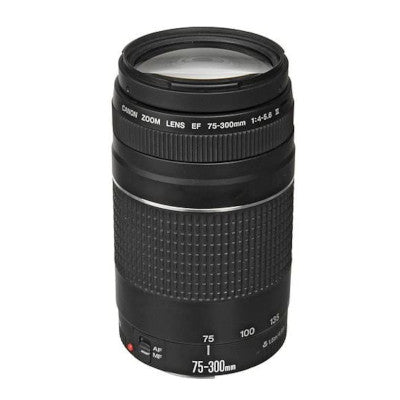 Lente Canon Ef-s 75-300mm F/5.6 Aumento Máximo 0,25x