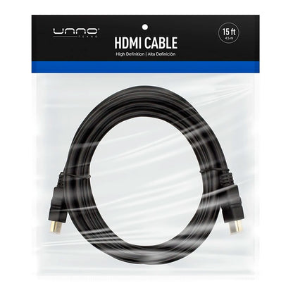 Cable Unno Hdmi 4,5m Soporta 1080p Compatible Con 3d